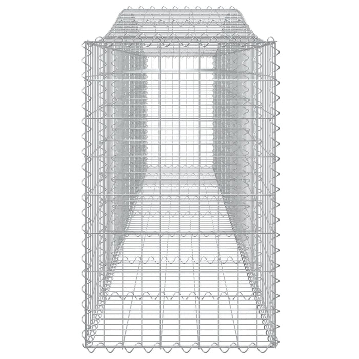 Coșuri gabion arcuite 2 buc, 400x50x80/100 cm, fier galvanizat - WALTI WALTI