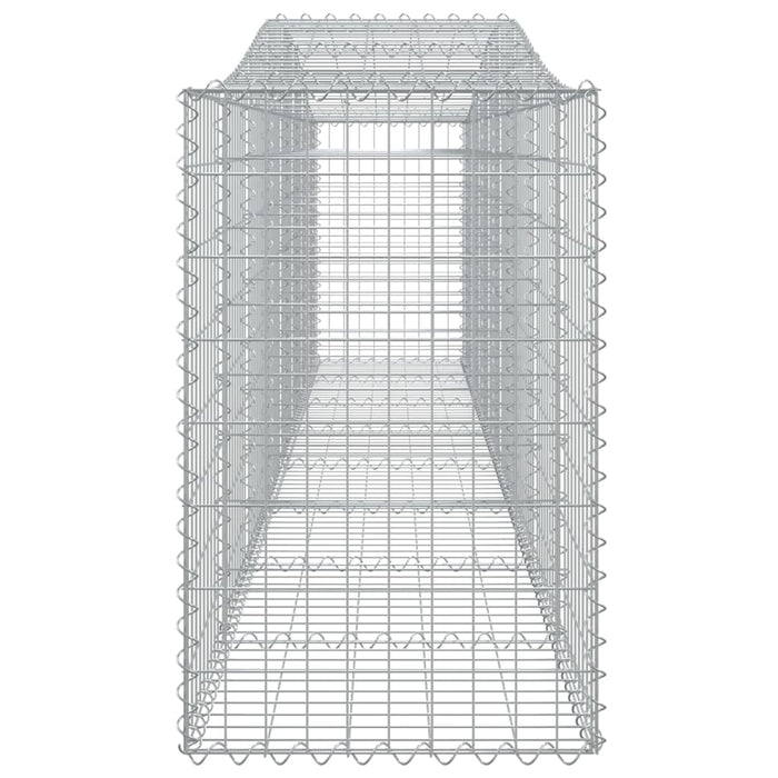 Coșuri gabion arcuite 6 buc, 400x50x80/100 cm, fier galvanizat - WALTI WALTI