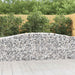 Coșuri gabion arcuite 7 buc, 400x50x80/100 cm, fier galvanizat - WALTI WALTI