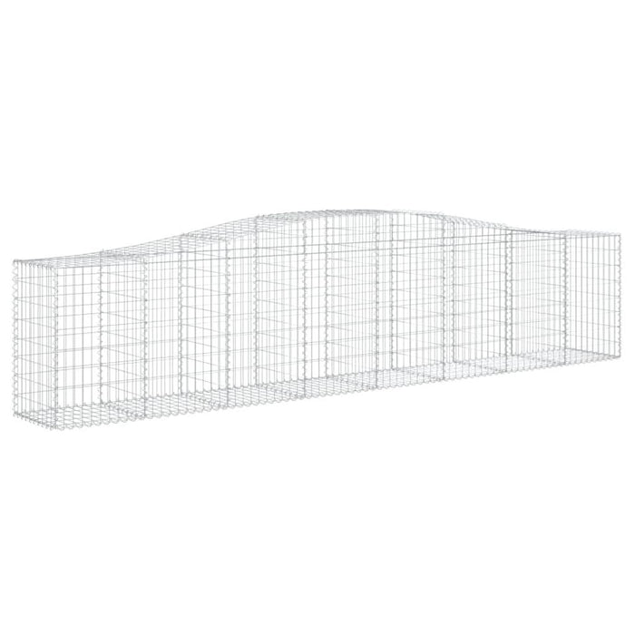 Coșuri gabion arcuite 9 buc, 400x50x80/100 cm, fier galvanizat - WALTI WALTI