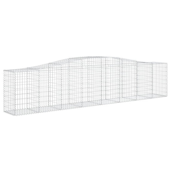 Coșuri gabion arcuite 10 buc, 400x50x80/100 cm, fier galvanizat - WALTI WALTI