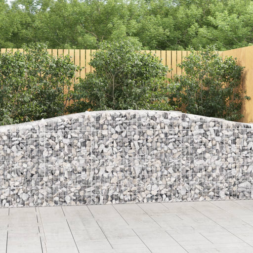 Coșuri gabion arcuite 10 buc, 400x50x80/100 cm, fier galvanizat - WALTI WALTI