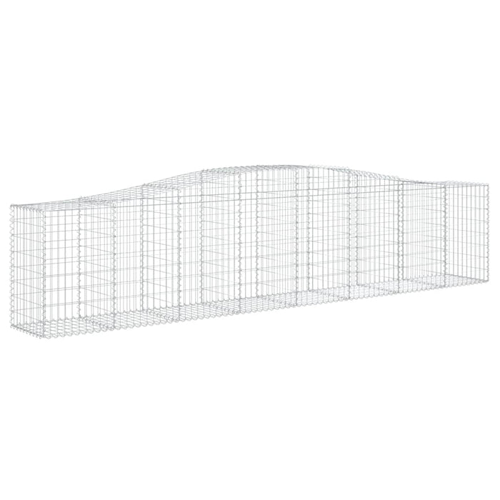 Coșuri gabion arcuite 20 buc, 400x50x80/100 cm, fier galvanizat - WALTI WALTI