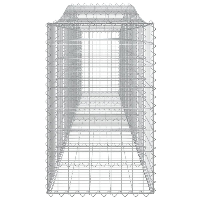 Coșuri gabion arcuite 20 buc, 400x50x80/100 cm, fier galvanizat - WALTI WALTI