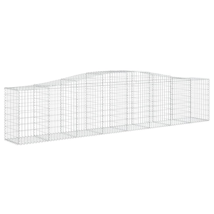 Coșuri gabion arcuite 25 buc, 400x50x80/100 cm, fier galvanizat - WALTI WALTI