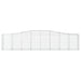 Coșuri gabion arcuite 25 buc, 400x50x80/100 cm, fier galvanizat - WALTI WALTI