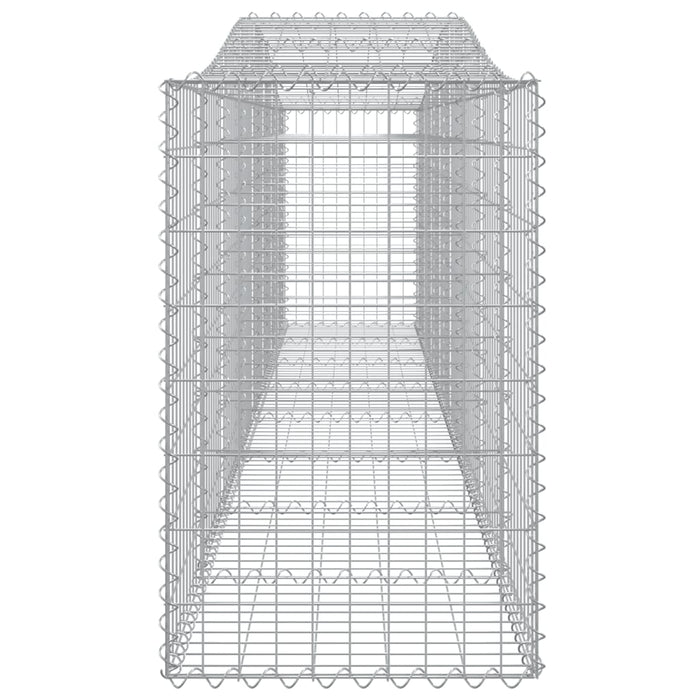 Coșuri gabion arcuite 25 buc, 400x50x80/100 cm, fier galvanizat - WALTI WALTI