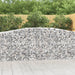 Coșuri gabion arcuite 3 buc, 400x50x100/120 cm fier galvanizat - WALTI WALTI