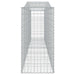 Coșuri gabion arcuite 4 buc, 400x50x100/120 cm fier galvanizat - WALTI WALTI