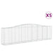 Coșuri gabion arcuite 5 buc, 400x50x100/120 cm fier galvanizat - WALTI WALTI