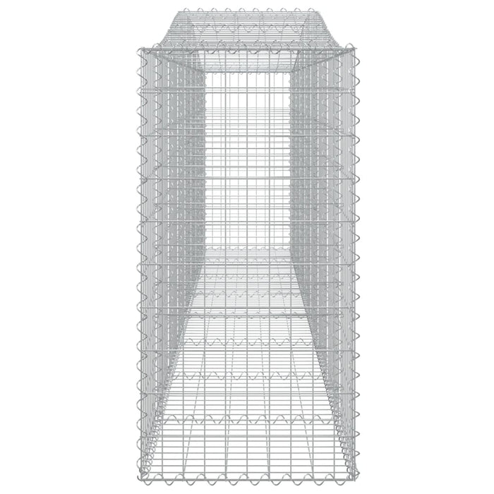 Coșuri gabion arcuite 5 buc, 400x50x100/120 cm fier galvanizat - WALTI WALTI