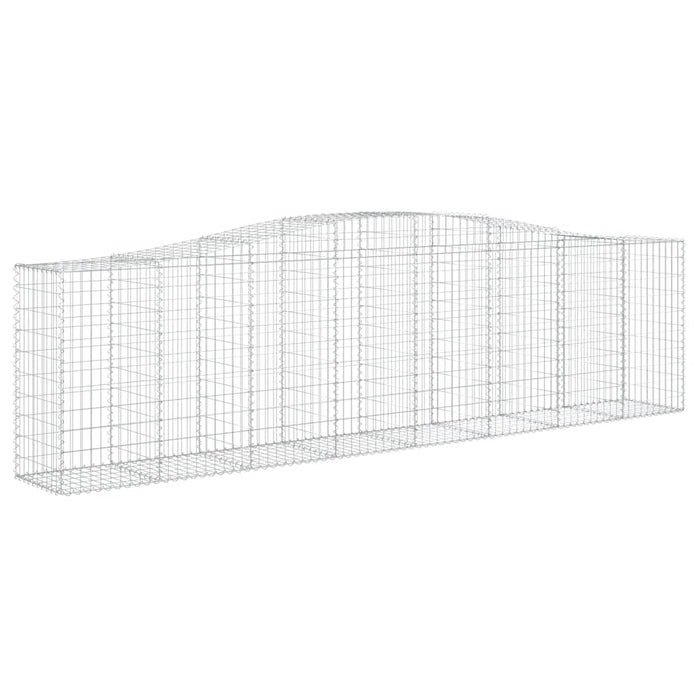 Coșuri gabion arcuite 9 buc, 400x50x100/120 cm fier galvanizat - WALTI WALTI