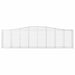 Coșuri gabion arcuite 9 buc, 400x50x100/120 cm fier galvanizat - WALTI WALTI