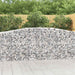 Coșuri gabion arcuite 9 buc, 400x50x100/120 cm fier galvanizat - WALTI WALTI