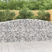 Coșuri gabion arcuite 10 buc, 400x50x100/120 cm fier galvanizat - WALTI WALTI