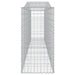 Coșuri gabion arcuite 15 buc, 400x50x100/120 cm fier galvanizat - WALTI WALTI