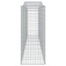 Coșuri gabion arcuite 4 buc, 400x50x120/140 cm, fier galvanizat - WALTI WALTI