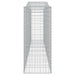 Coșuri gabion arcuite 5 buc, 400x50x120/140 cm, fier galvanizat - WALTI WALTI