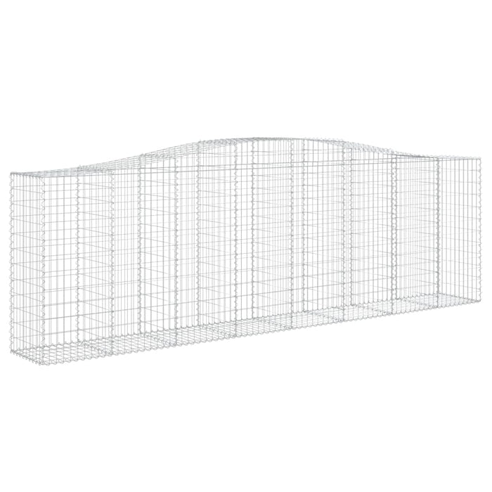 Coșuri gabion arcuite 6 buc, 400x50x120/140 cm, fier galvanizat - WALTI WALTI