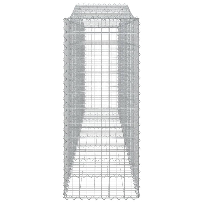 Coșuri gabion arcuite 6 buc, 400x50x120/140 cm, fier galvanizat - WALTI WALTI