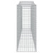 Coșuri gabion arcuite 8 buc, 400x50x120/140 cm, fier galvanizat - WALTI WALTI