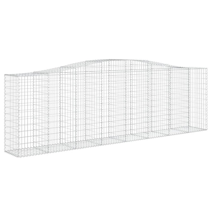 Coșuri gabion arcuite 10 buc, 400x50x120/140cm, fier galvanizat - WALTI WALTI