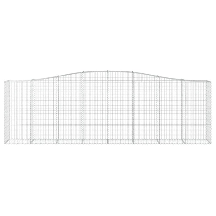 Coșuri gabion arcuite 20 buc, 400x50x120/140cm, fier galvanizat - WALTI WALTI