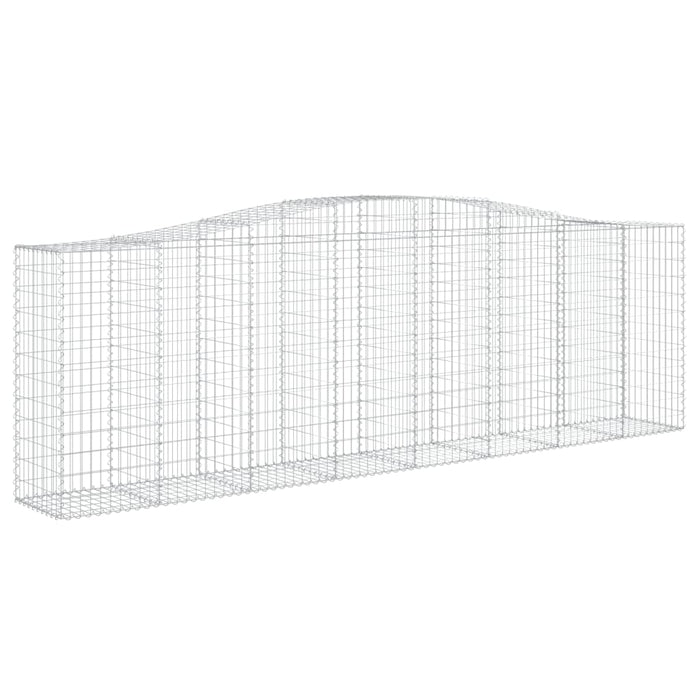 Coșuri gabion arcuite 25 buc, 400x50x120/140cm, fier galvanizat - WALTI WALTI