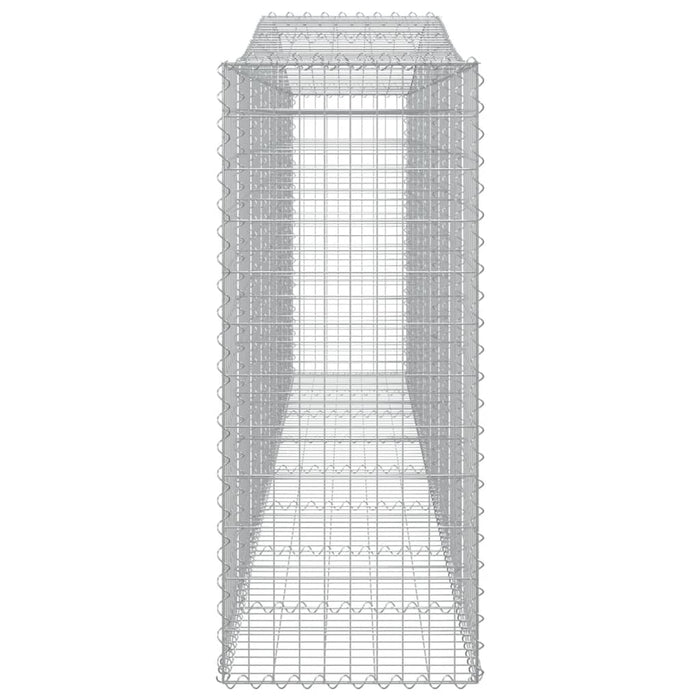 Coșuri gabion arcuite 25 buc, 400x50x120/140cm, fier galvanizat - WALTI WALTI