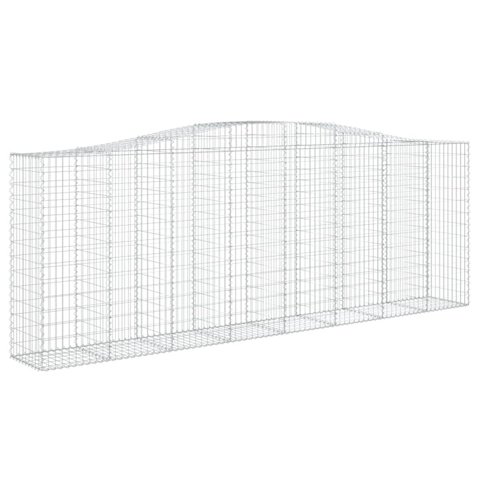 Coșuri gabion arcuite 3 buc, 400x50x140/160 cm, fier galvanizat - WALTI WALTI