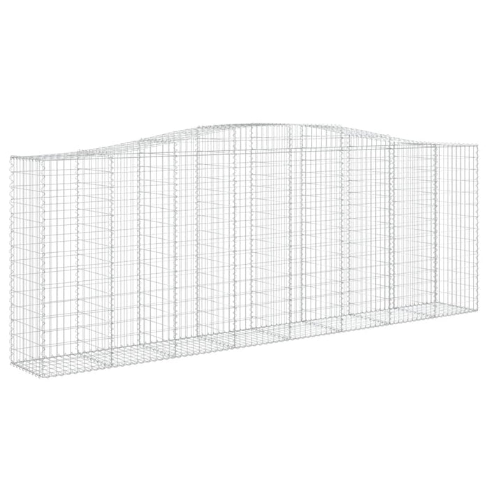 Coșuri gabion arcuite 6 buc, 400x50x140/160 cm, fier galvanizat - WALTI WALTI