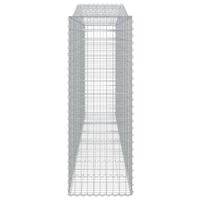 Coșuri gabion arcuite 7 buc, 400x50x140/160 cm, fier galvanizat - WALTI WALTI