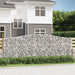 Coșuri gabion arcuite 7 buc, 400x50x140/160 cm, fier galvanizat - WALTI WALTI