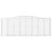 Coșuri gabion arcuite 10 buc, 400x50x140/160cm, fier galvanizat - WALTI WALTI