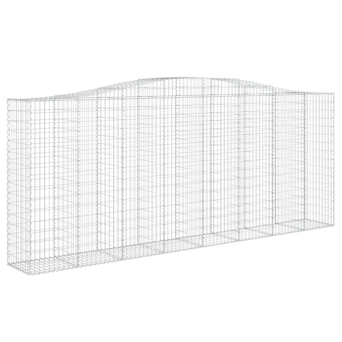Coșuri gabion arcuite 3 buc. 400x50x160/180 cm, fier galvanizat - WALTI WALTI