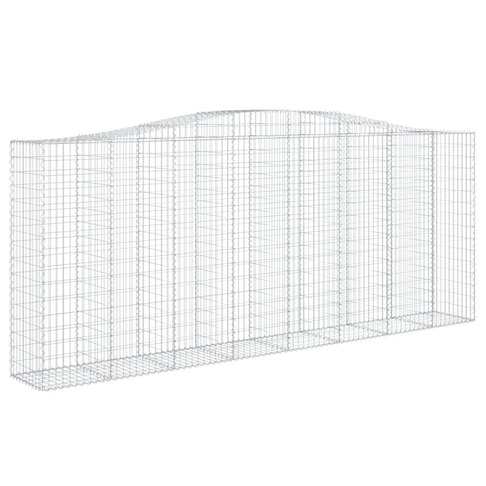 Coșuri gabion arcuite 7 buc. 400x50x160/180 cm, fier galvanizat - WALTI WALTI