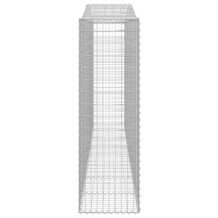 Coșuri gabion arcuite 7 buc. 400x50x160/180 cm, fier galvanizat - WALTI WALTI