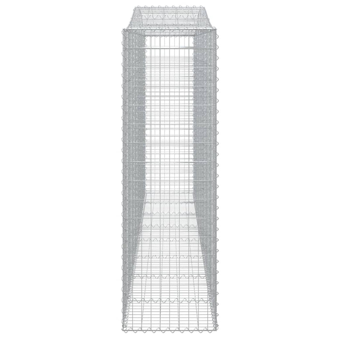 Coșuri gabion arcuite 8 buc. 400x50x160/180 cm, fier galvanizat - WALTI WALTI