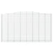 Coșuri gabion arcuite, 10 buc 400x50x220/240cm, fier galvanizat - WALTI WALTI