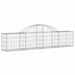Coșuri gabion arcuite 13 buc, 200x30x40/60 cm, fier galvanizat - WALTI WALTI