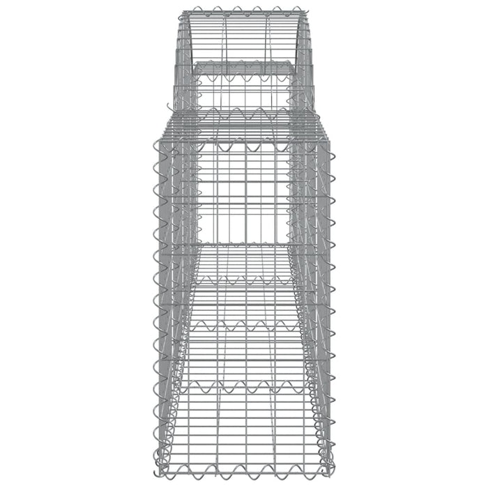 Coșuri gabion arcuite 13 buc, 200x30x60/80 cm, fier galvanizat - WALTI WALTI
