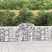 Coșuri gabion arcuite 15 buc, 200x30x80/100cm, fier galvanizat - WALTI WALTI