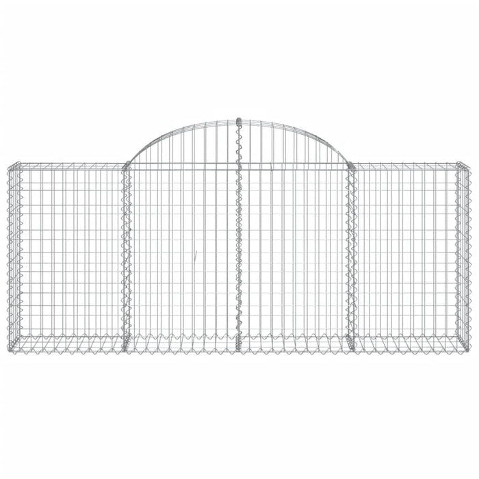 Coșuri gabion arcuite 20 buc, 200x30x80/100 cm, fier galvanizat - WALTI WALTI