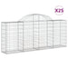 Coșuri gabion arcuite 25 buc, 200x30x80/100 cm, fier galvanizat - WALTI WALTI