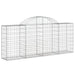 Coșuri gabion arcuite 25 buc, 200x30x80/100 cm, fier galvanizat - WALTI WALTI