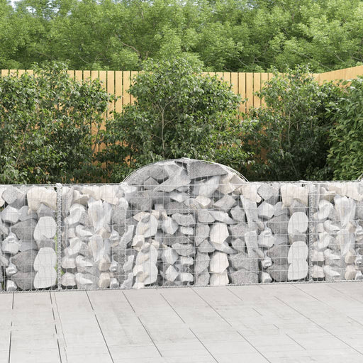 Coșuri gabion arcuite 25 buc, 200x30x80/100 cm, fier galvanizat - WALTI WALTI