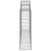 Coșuri gabion arcuite 2 buc, 200x30x100/120 cm fier galvanizat - WALTI WALTI