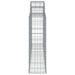 Coșuri gabion arcuite 3 buc, 200x30x100/120 cm fier galvanizat - WALTI WALTI