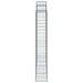 Coșuri gabion arcuite 3 buc, 200x30x180/200cm, fier galvanizat - WALTI WALTI