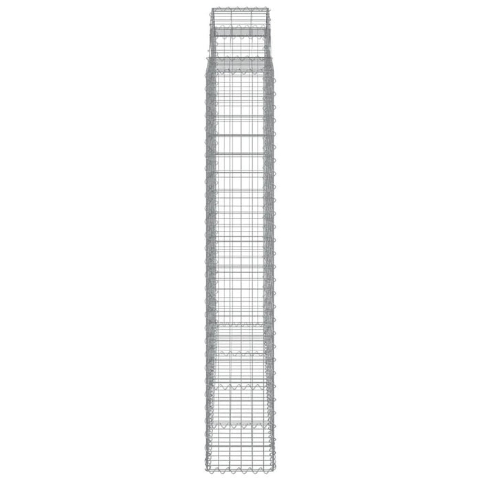Coșuri gabion arcuite 5 buc, 200x30x180/200cm, fier galvanizat WALTI